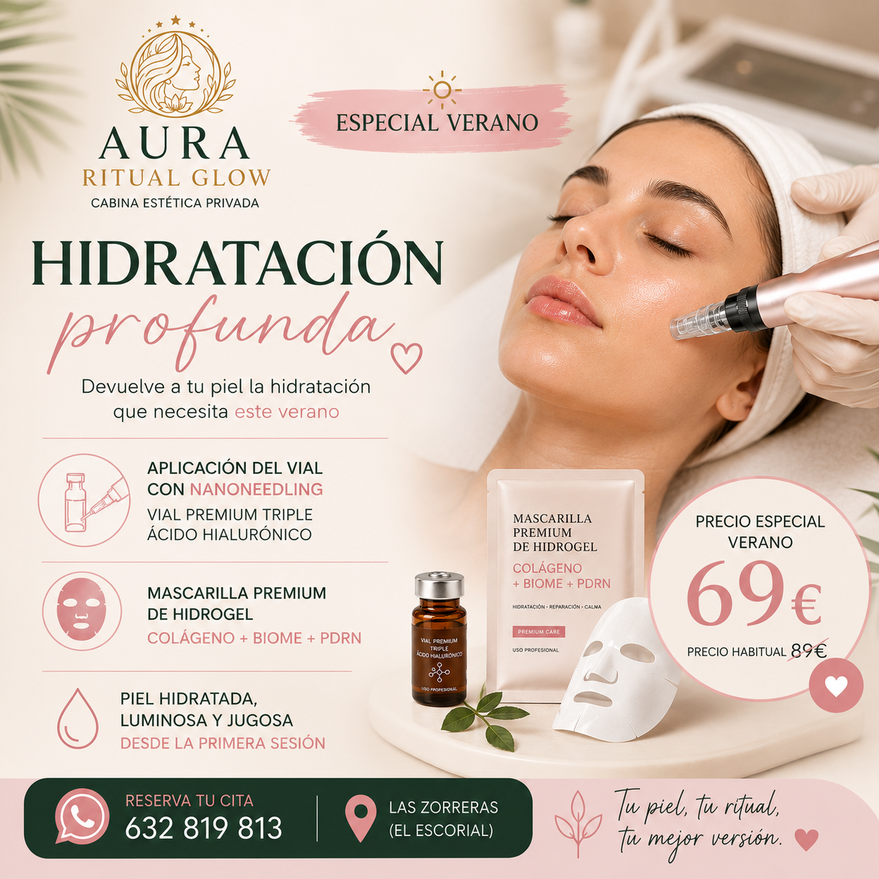 Hidratación profunda para tu piel